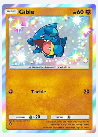Gible — catalogusbeeld