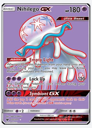 Nihilego GX — catalogusbeeld