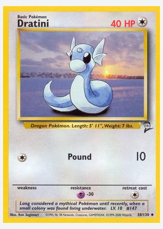 Dratini — catalogusbeeld