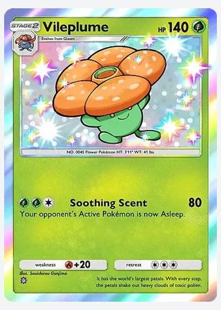 Vileplume — catalogusbeeld