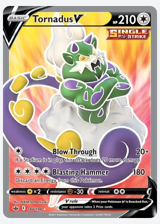Tornadus V — catalogusbeeld