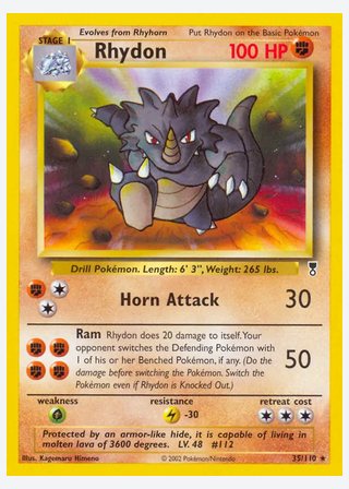 Rhydon — catalogusbeeld
