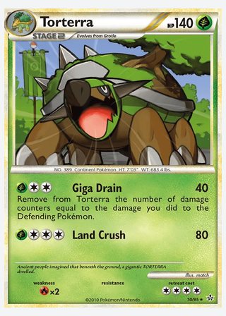 Torterra — catalogusbeeld
