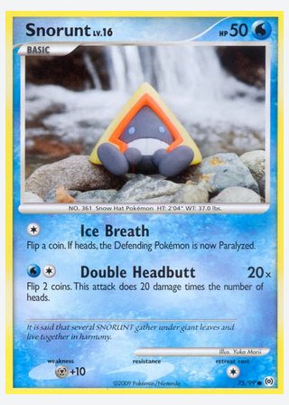 Snorunt — catalogusbeeld