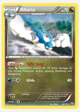 Altaria — catalogusbeeld