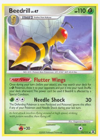 Beedrill — catalogusbeeld