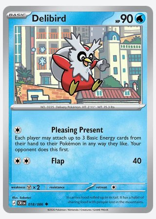 Delibird — catalogusbeeld