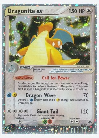 Dragonite ex — catalogusbeeld