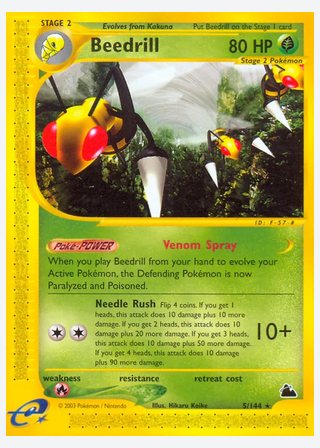 Beedrill — catalogusbeeld