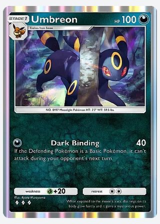 Umbreon — catalogusbeeld