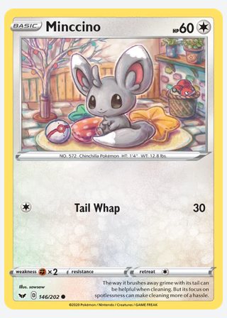 Minccino — catalogusbeeld
