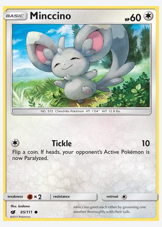 Minccino — catalogusbeeld