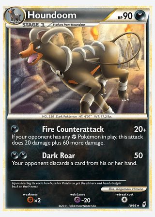 Houndoom — catalogusbeeld