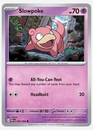 Slowpoke — catalogusbeeld