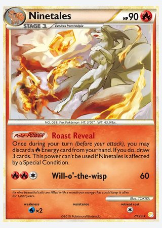 Ninetales — catalogusbeeld