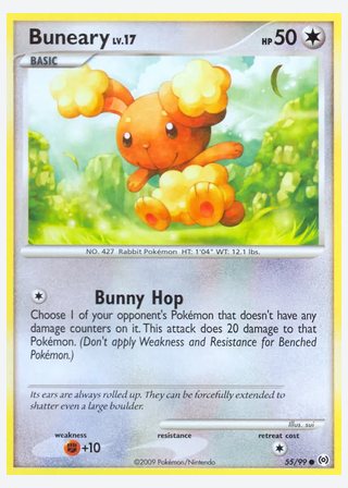 Buneary — catalogusbeeld