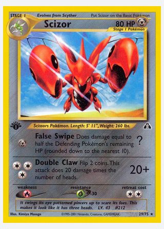 Scizor — catalogusbeeld