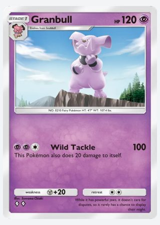 Granbull — catalogusbeeld