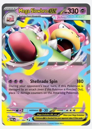 Mega Slowbro ex — catalogusbeeld