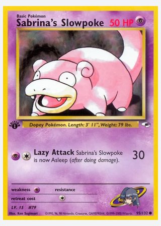 Sabrina's Slowpoke — catalogusbeeld
