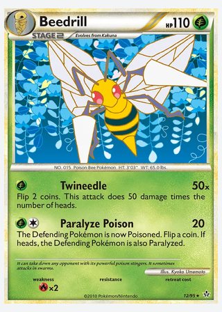 Beedrill — catalogusbeeld