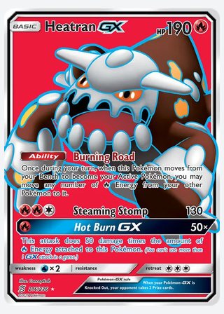 Heatran GX — catalogusbeeld