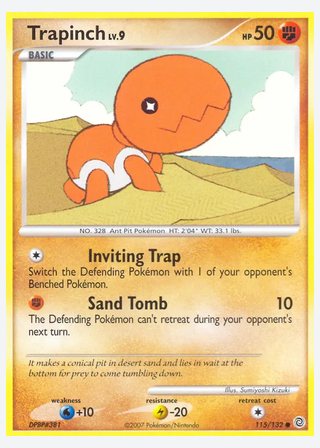 Trapinch — catalogusbeeld