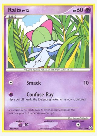 Ralts — catalogusbeeld