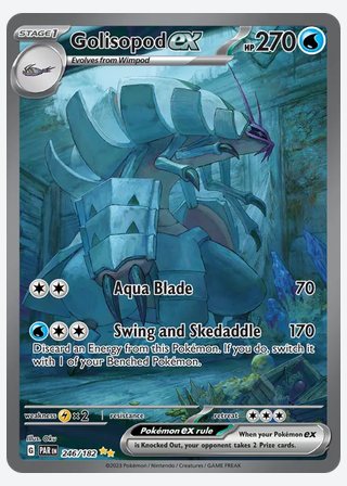 Golisopod ex — catalogusbeeld