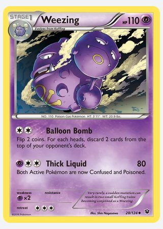Weezing — catalogusbeeld