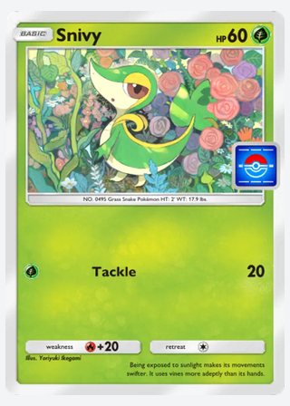 Snivy — catalogusbeeld