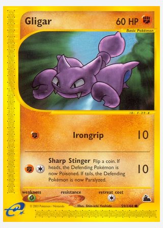 Gligar — catalogusbeeld