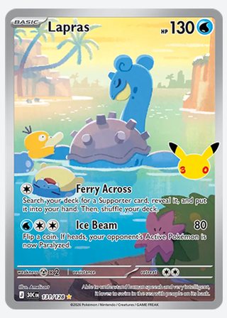 Lapras — catalogusbeeld