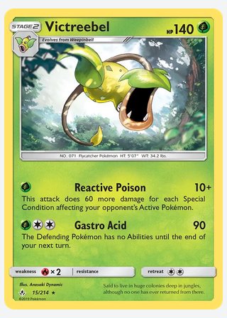 Victreebel — catalogusbeeld