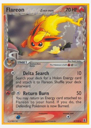 Flareon δ — catalogusbeeld