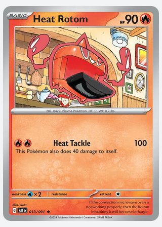 Heat Rotom — catalogusbeeld