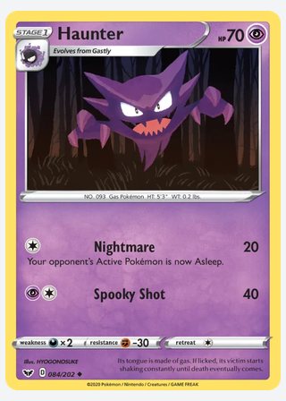 Haunter — catalogusbeeld