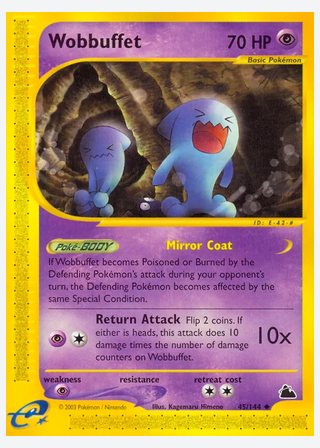 Wobbuffet — catalogusbeeld