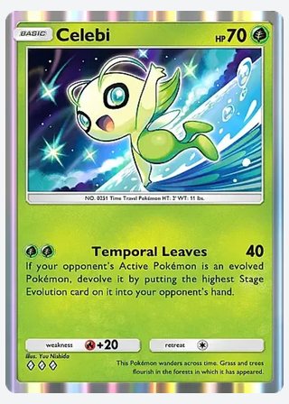 Celebi — catalogusbeeld
