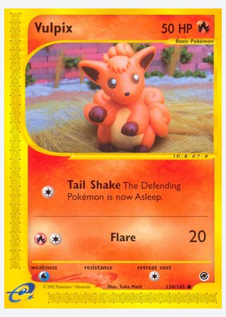 Vulpix — catalogusbeeld