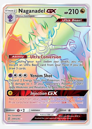 Naganadel GX — catalogusbeeld
