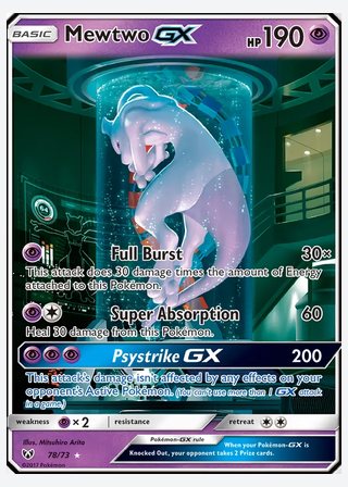 Mewtwo GX — catalogusbeeld