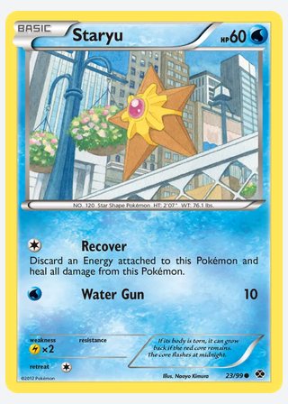 Staryu — catalogusbeeld