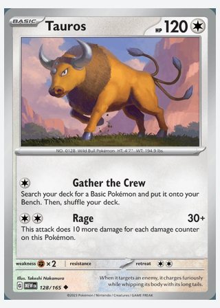 Tauros — catalogusbeeld