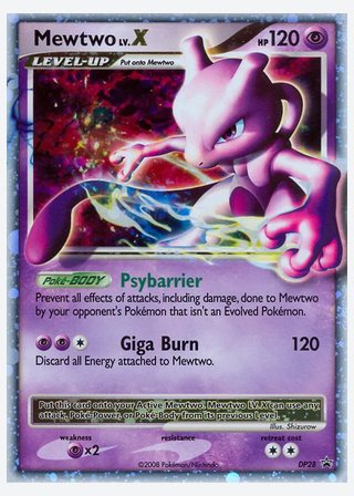Mewtwo — catalogusbeeld