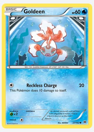 Goldeen — catalogusbeeld