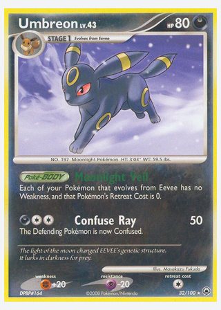Umbreon — catalogusbeeld