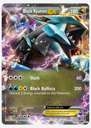 Black Kyurem-EX — catalogusbeeld