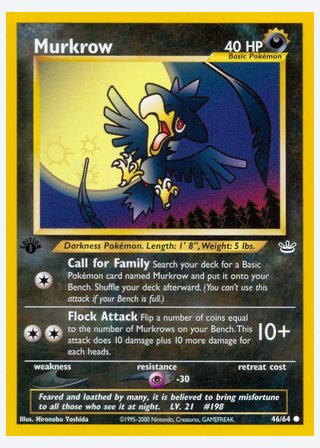 Murkrow — catalogusbeeld