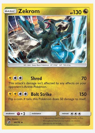 Zekrom — catalogusbeeld